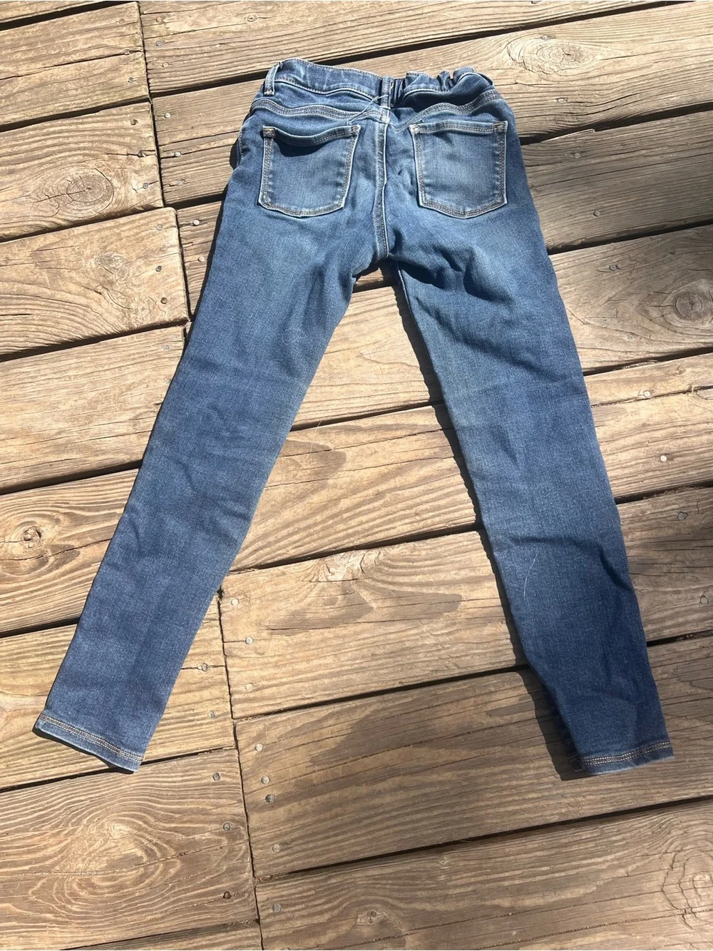 OLD NAVY girls size 8 Classic Blue Women's Stretch Skinny Jeans